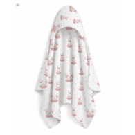 Muślinowe okrycie kąpielowe CM3 Vintage Bunny